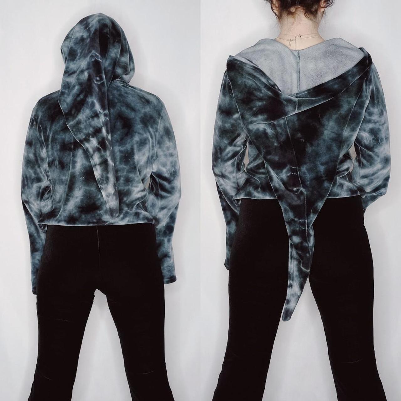 Tie Dye Velvet Hoodie - S/M