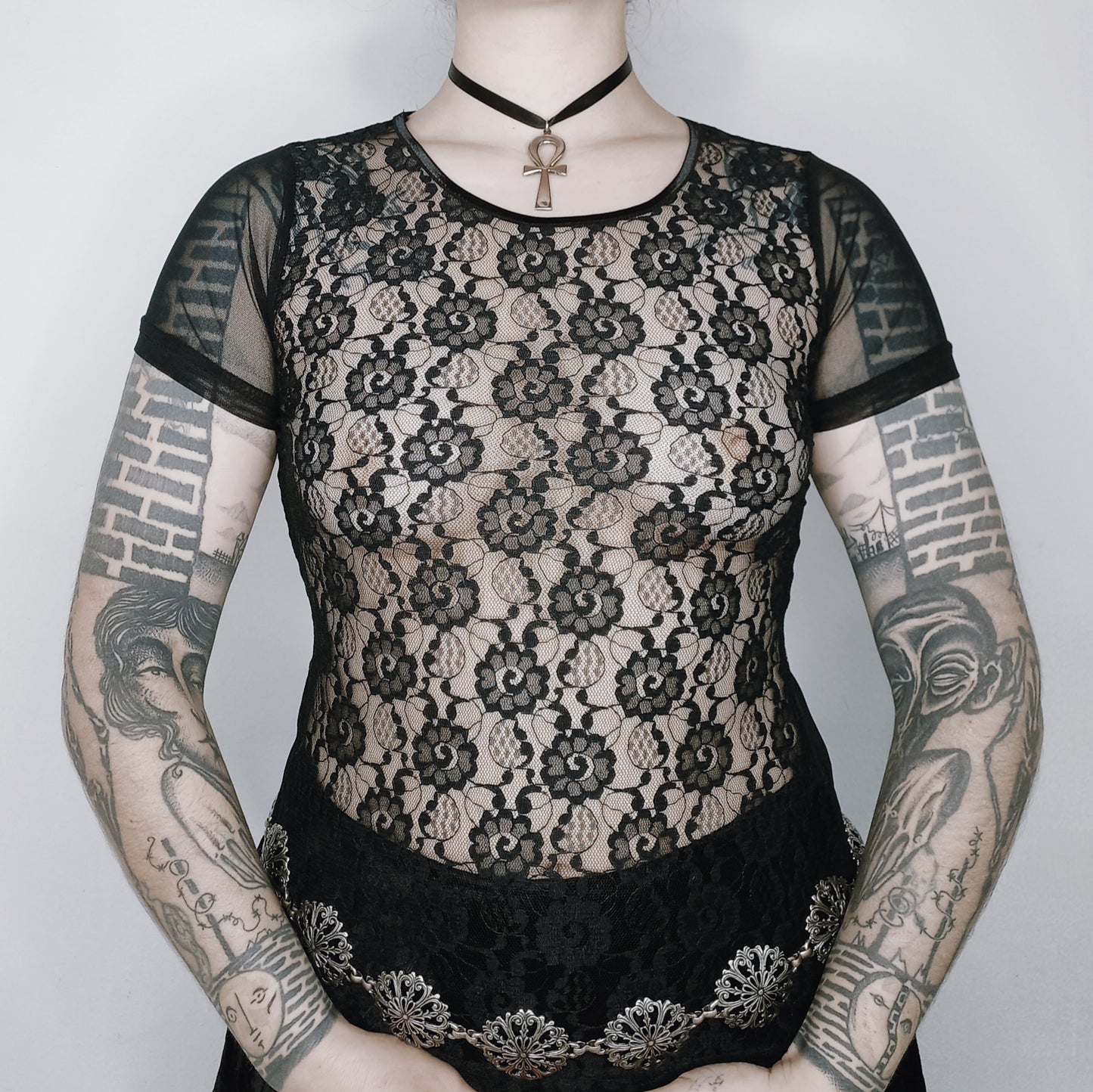 Full Lace Mesh Top - XS/S