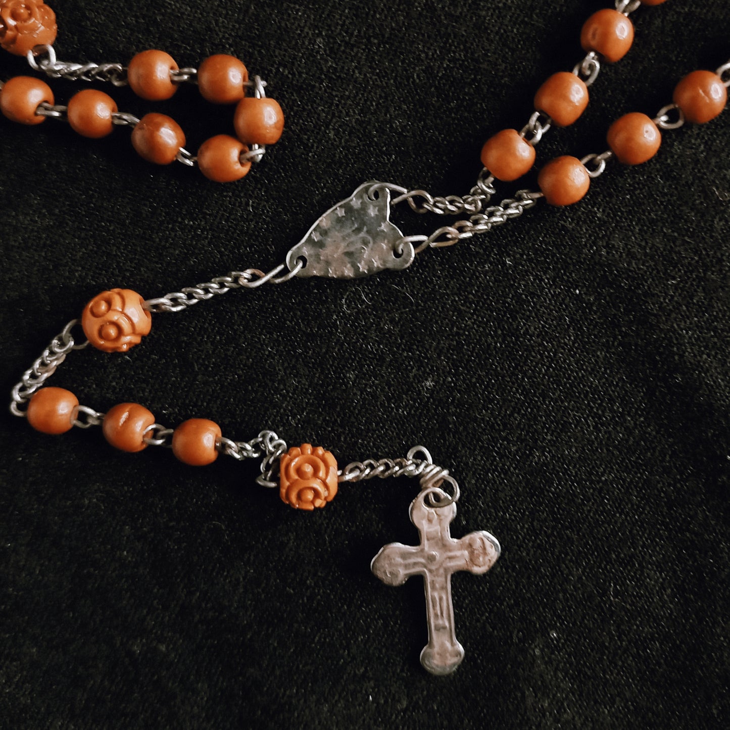 Dark Orange Rosary