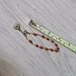 Orange Rosary Bracelet