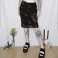 Mid Length Roses Skirt - S/M