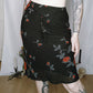 Mid Length Roses Skirt - S/M