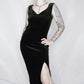 90s Dorothy Perkins Velvet Dress - M