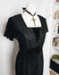 80s Velvet Dress - M