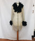 Lace Embroidery Feather Duster - M