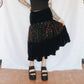 Velvet Mermaid Skirt - S