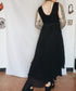 Designer Velvet & Tulle Dress - M