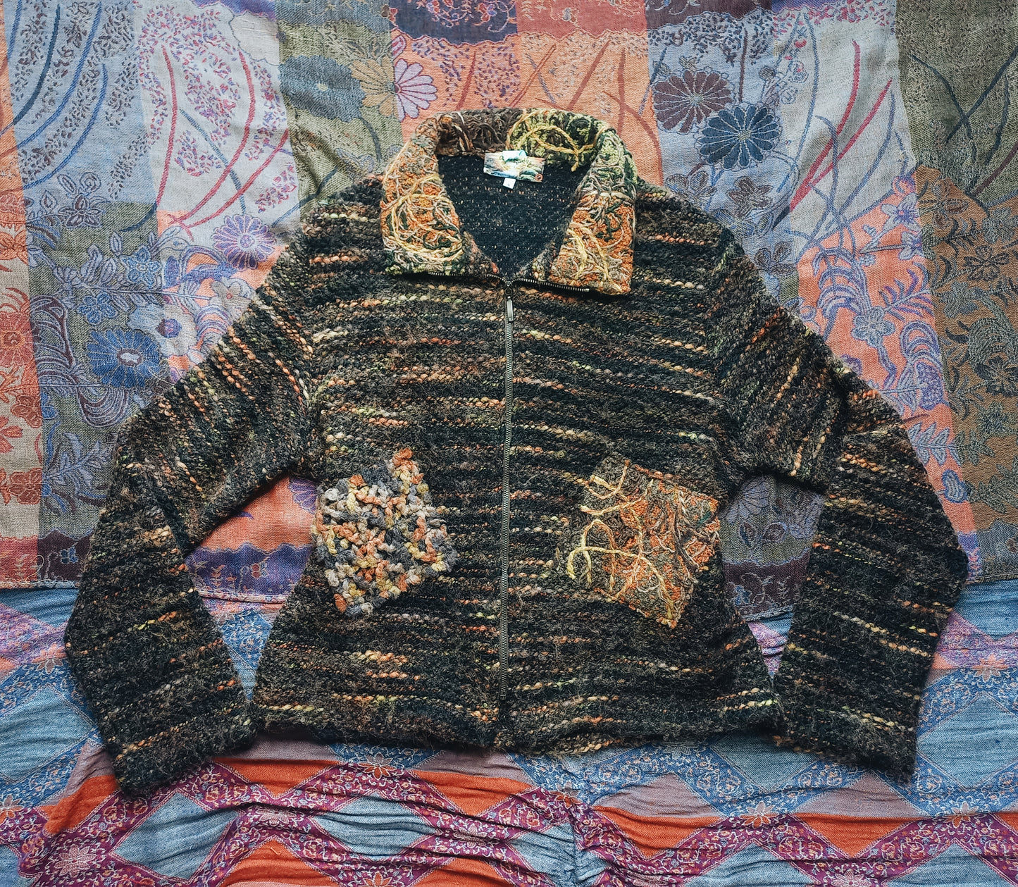 Fairy Wool 90s Cardigan - M