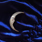 Antigue Golden Moon Brooch