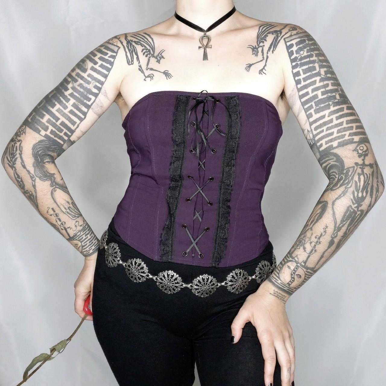 Purple Corset Top - S