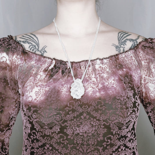 Gemstone Iridescent Beads Necklace