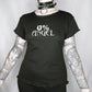 No Angel Wings Stitching Top - M/L