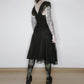 Lace Layered Tulle Dress - XS/S
