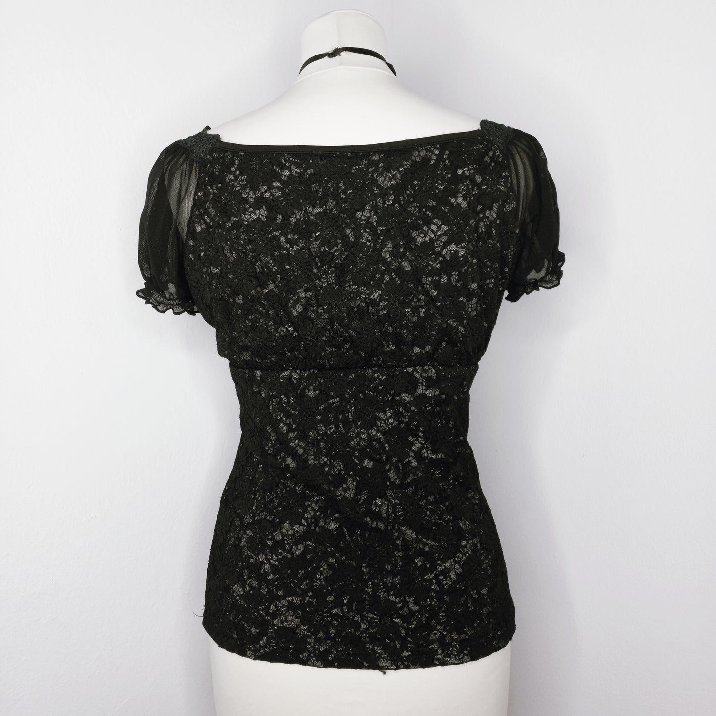 Milkmaid Lace Top - M